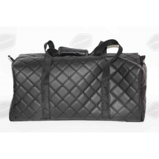 Арт.03-01-18-05-0100 Авто сумка в багажник из эк. ромбом, мод.012010, чёр.