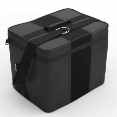 Арт.03-01-18-08-0001 Авто сумка-органайзер из эк.чёр.+жак.чёр., мод.ASKK-0101